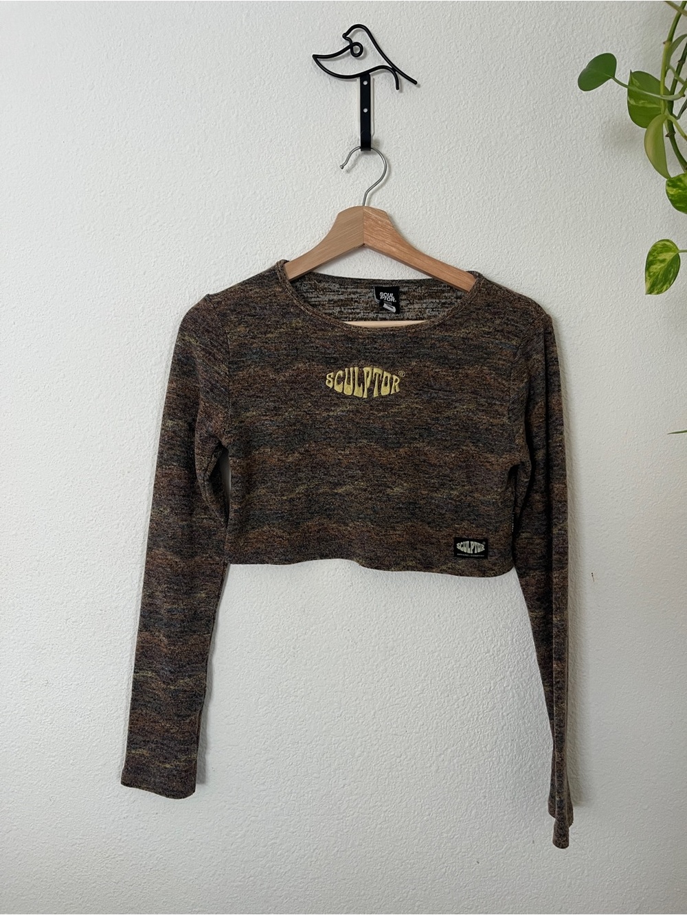 Sculptor Stripe Strike Top sz S
